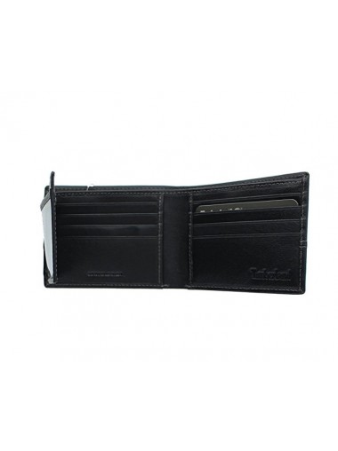 Timberland Men's Hunter Color-Block Wallet - Black/ Black